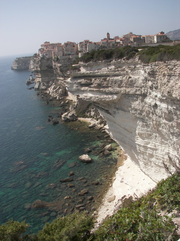 Cliffs in Bonifacio by Newans