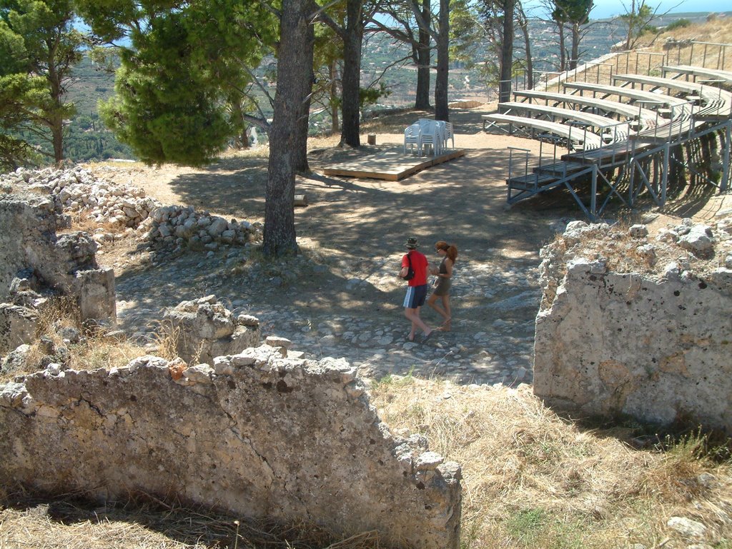 Amphitheatre in St George's Castle.2005 by David Humphreys