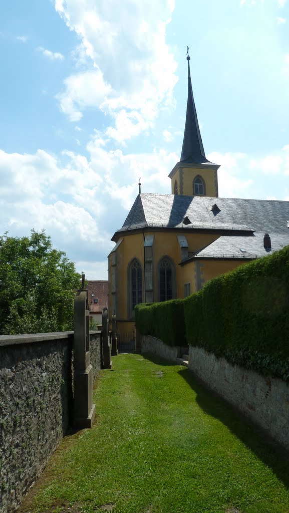 Kirchenbefestigung mit Stationsweg by WanderGroschi & CGK