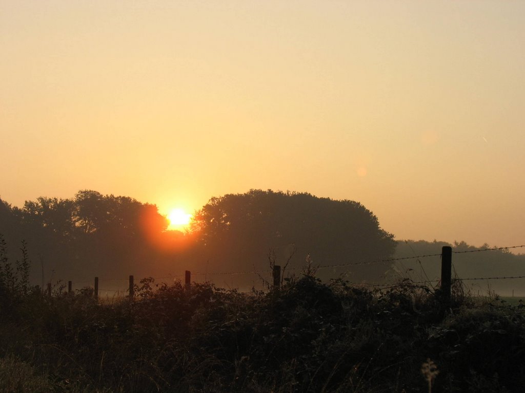 Sunrise bij landgoed Groeneveld (2) by Chris10 ©