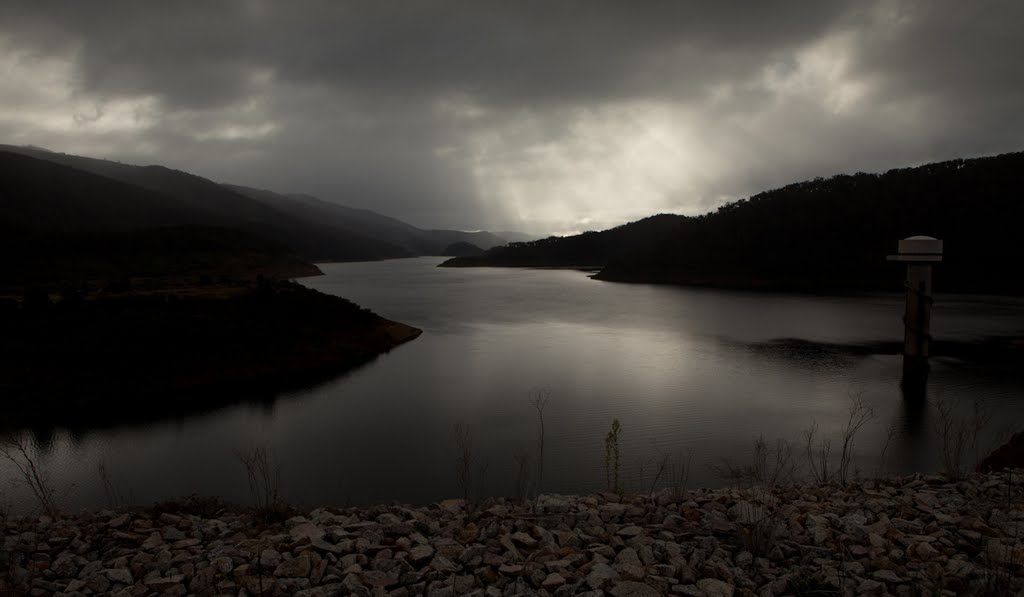 Winter Light at Thompson Dam - 07/07/2011 by Barry_Johnston