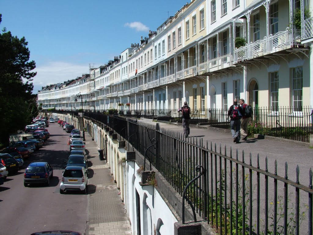 Royal York Crescent Bristol by Collie