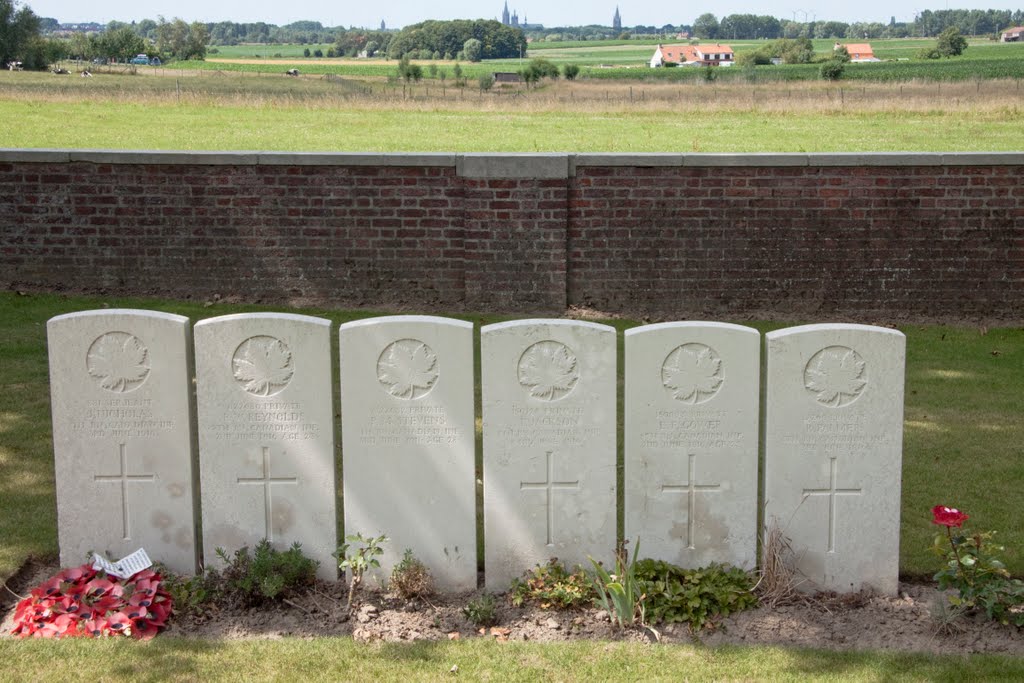 Woods Cemetery by Werner Van Caneghem