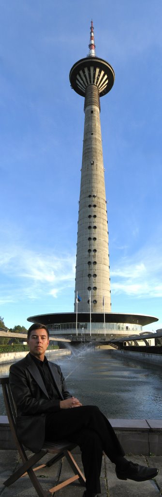 TV tower (you can find 3D model in "Google Earth") by UTM Vlad