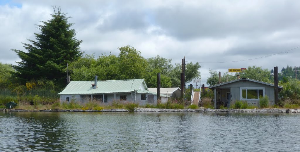 House boats on the Schofield by A'eron Blackman