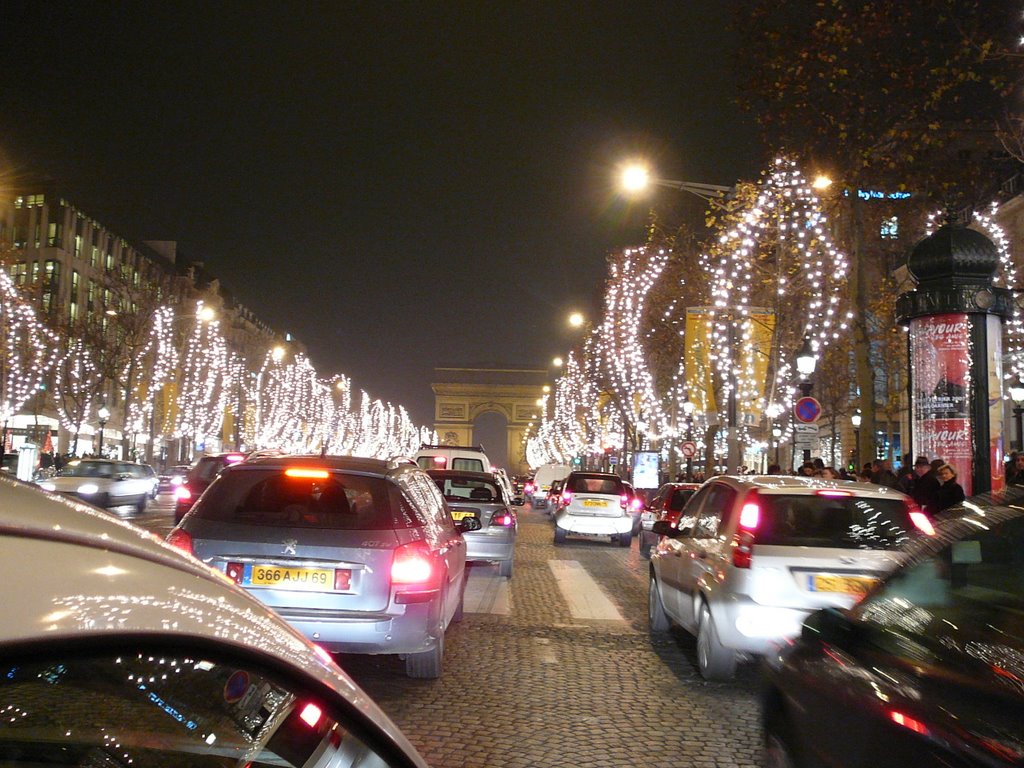 Champs Elysees by Gancho Todorov