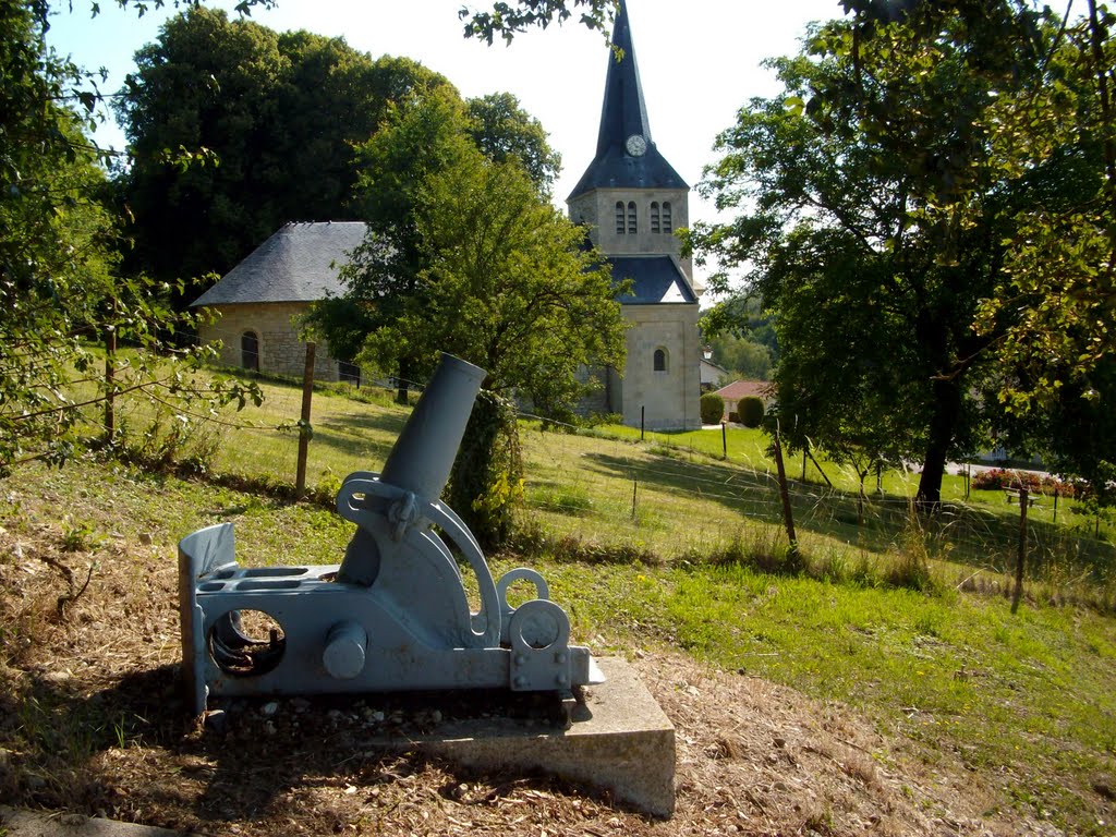 Vauquois , Trench Mortar , Minenwerfer by Steffen Röhner