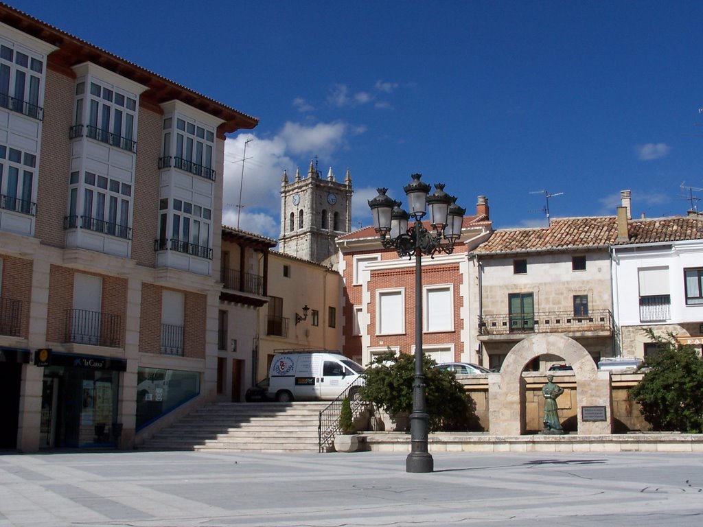 Baltanas, plaza by arambolito1