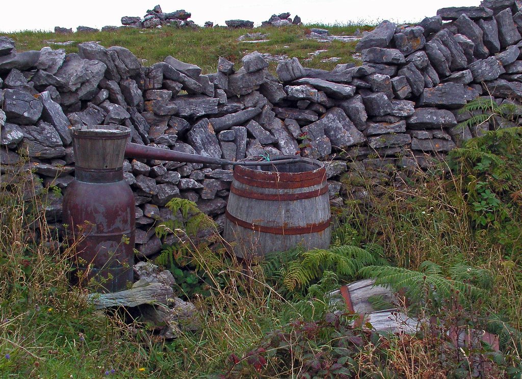 Lighthouse keeper's moonshine still? by Thomas Ekrene