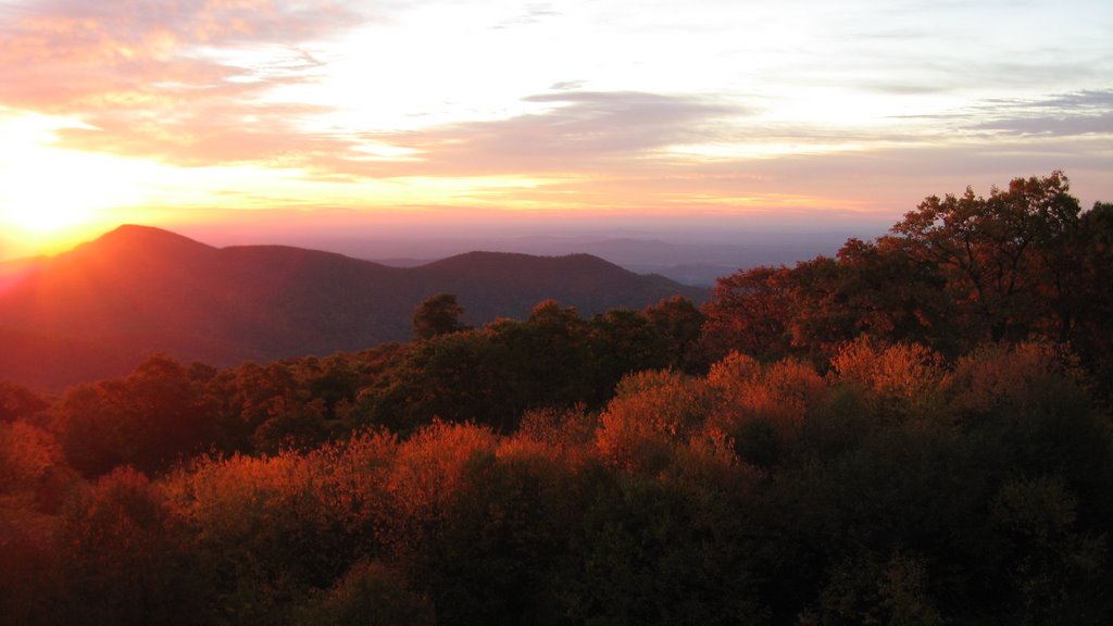 Old Rag from Skyline Drive by Chris Sanfino