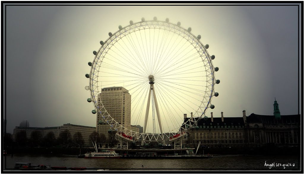 London Eye - London - Londres by AngelUzquiza