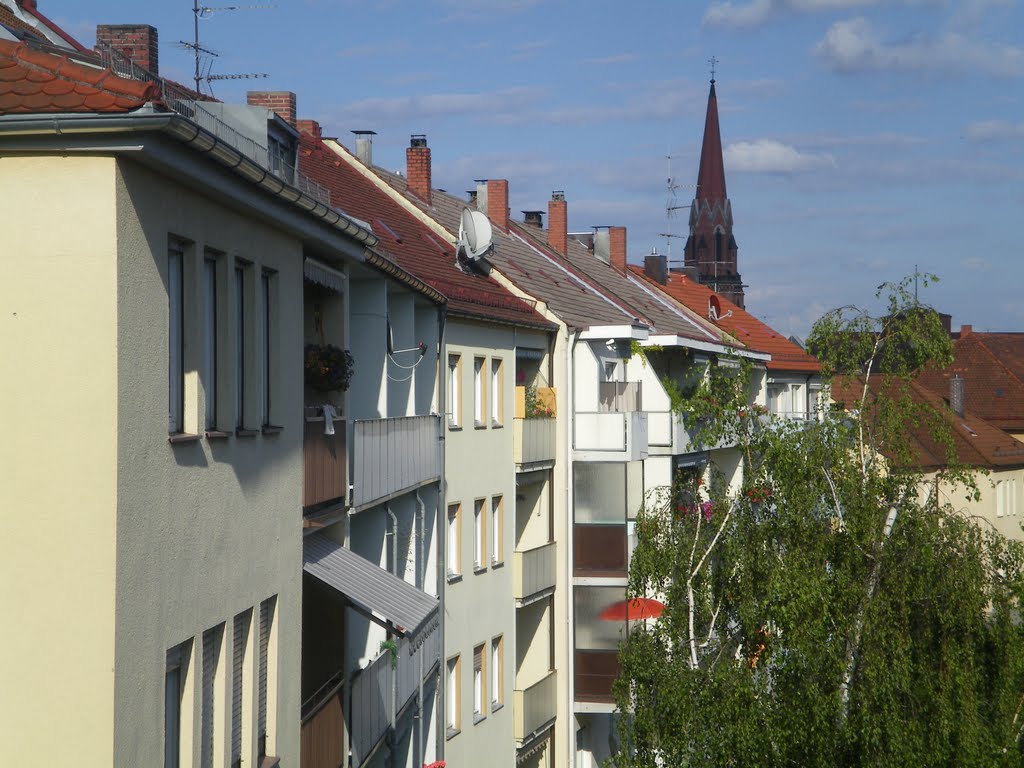 Wisenstr. Nürnberg (Christuskirche) by Papac