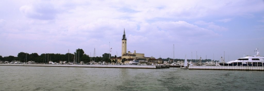 Grosse Pointe Yacht Club by John R. Kennedy