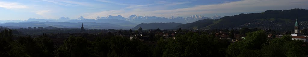 Panorama vom Gymnasium Neufeld by tmkramer