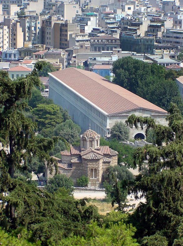 Roof of the Agora by VKeith