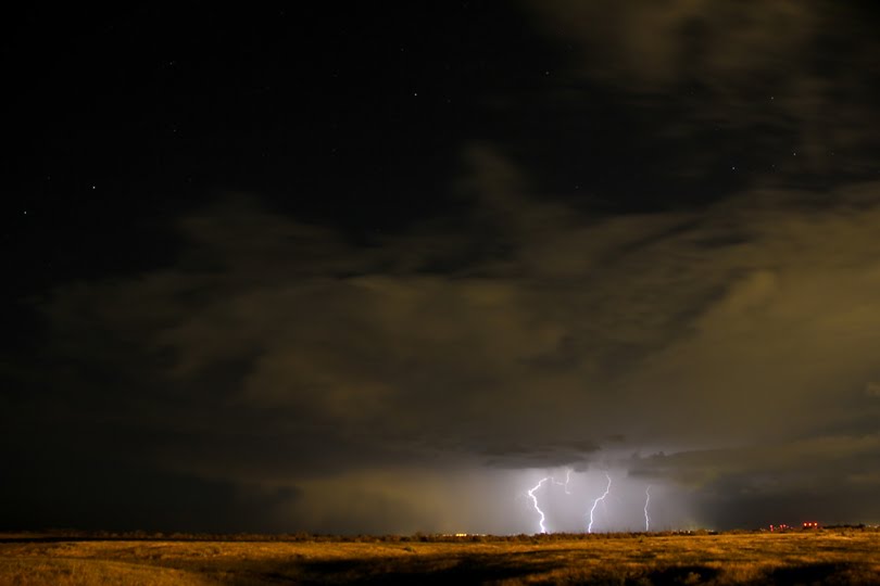 Lightning and clouds by spencer baugh