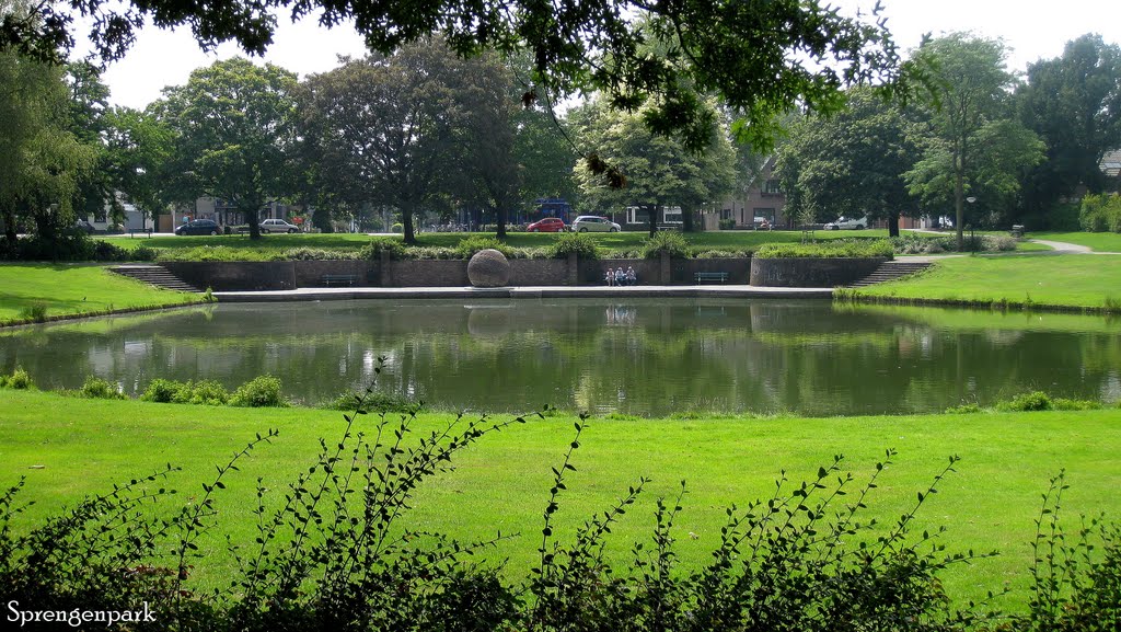 "Sprengenpark" one out of many beautiful parks in Apeldoorn, The Netherlands by Maro Vinci