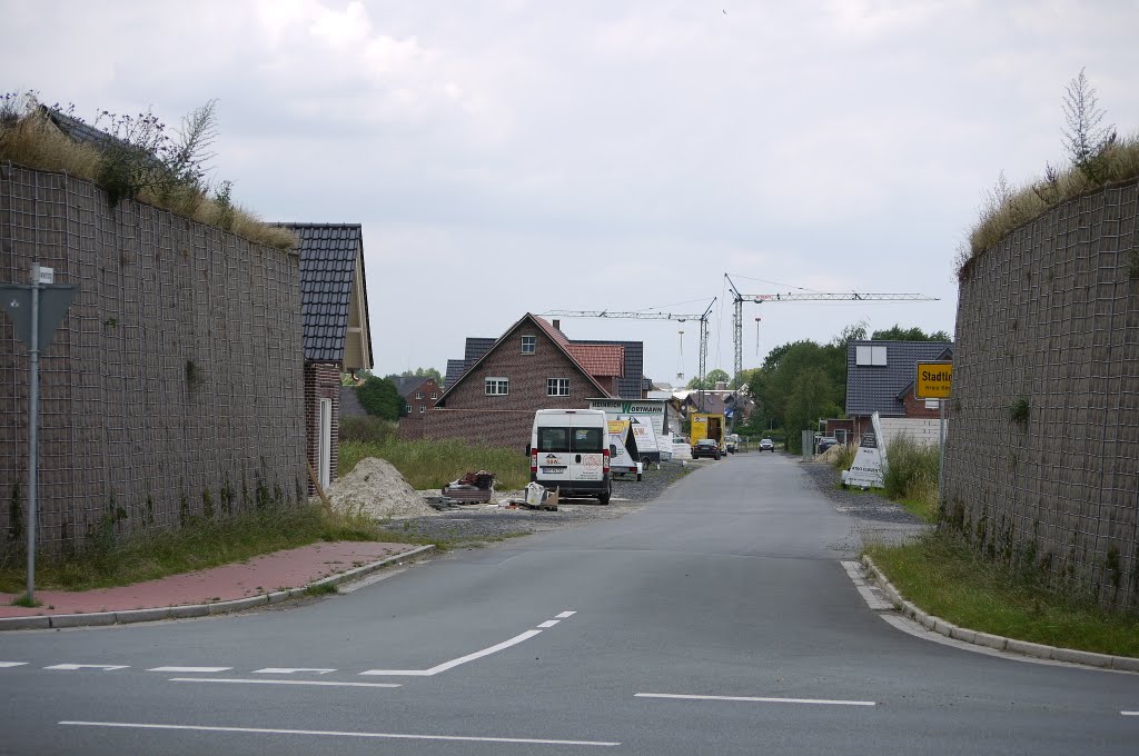 Einfahrt Baugebiet Owwering by Stadtlohn