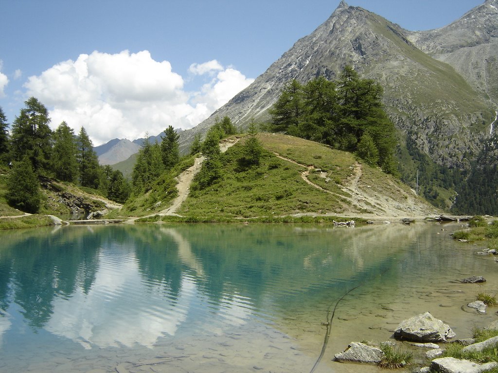 Lac Bleu by Eric N Fauchère