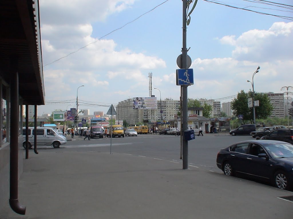 Corner of Krasnodarskoj street - underground "Lublino " - 1 by Vglazachev