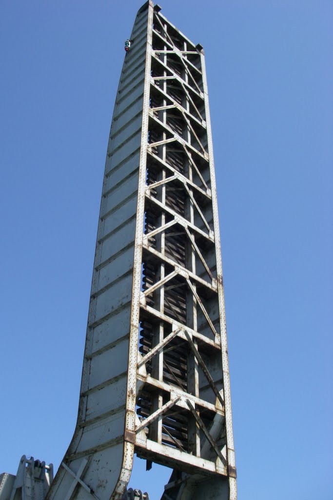 Bascule Bridge on Beaufort & Morehead Railway Trestle by Curtis.Wright