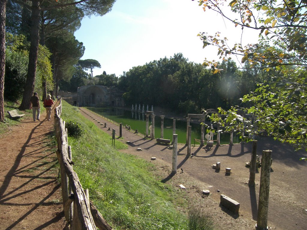 Villa Adriana, Roman ruins, canopo 1 by marco baldari