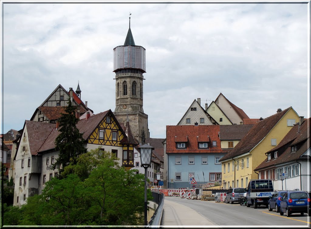 Blick vom Viadukt auf Rottweil by ina-maria