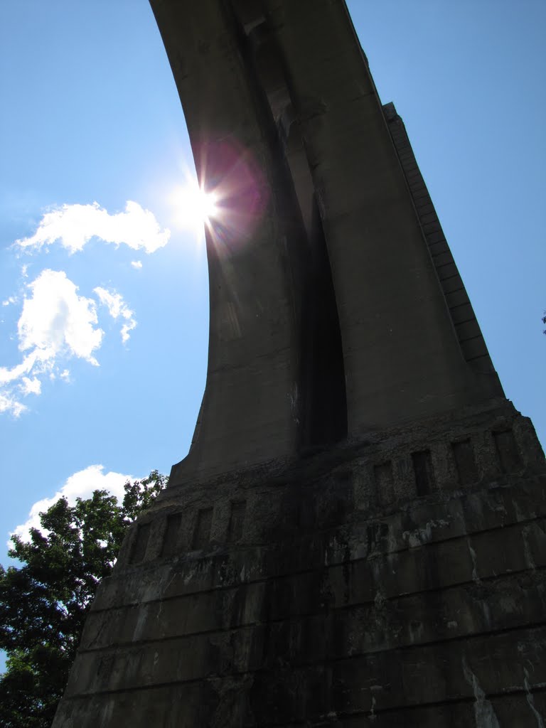 Underneath Tunkhannock Viaduct by Chris Sanfino