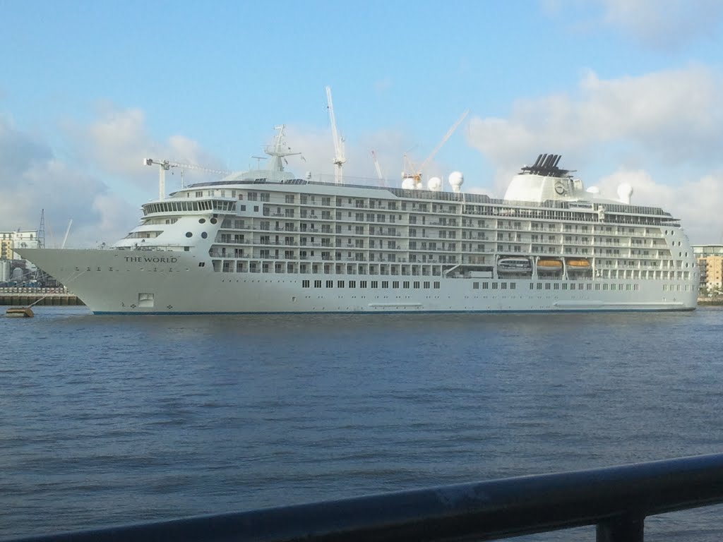 'The World' at Greenwich maritime. 4 Jun 2011. by Elaren