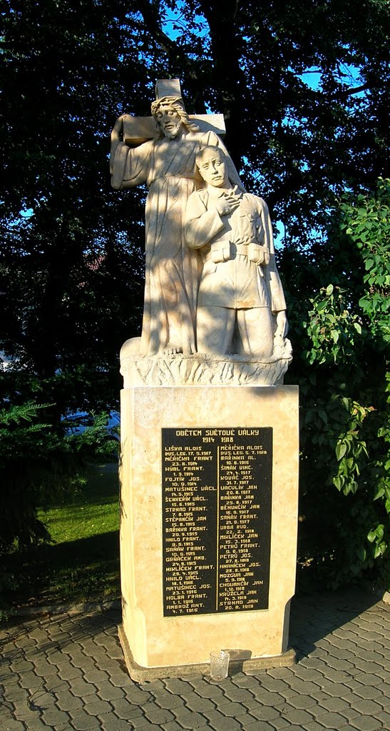 Štítná nad Vláří, pomník obětem 1. světové války - monument - 1. world's war by peter76321