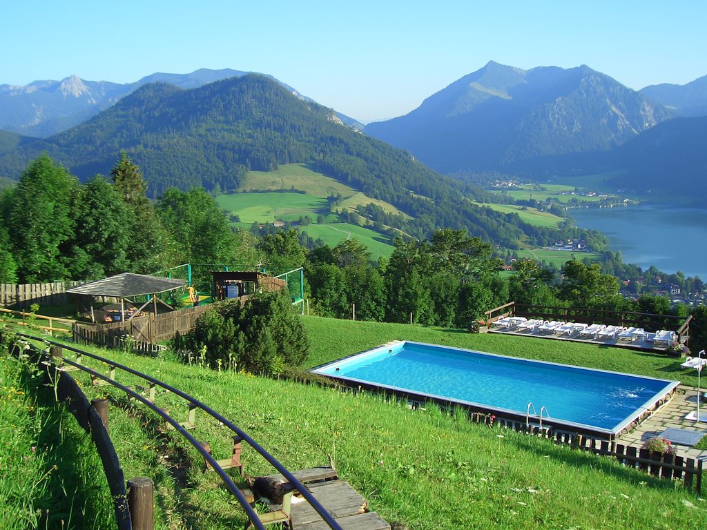 Schliersberg Alm im Sommer by Michael Grund