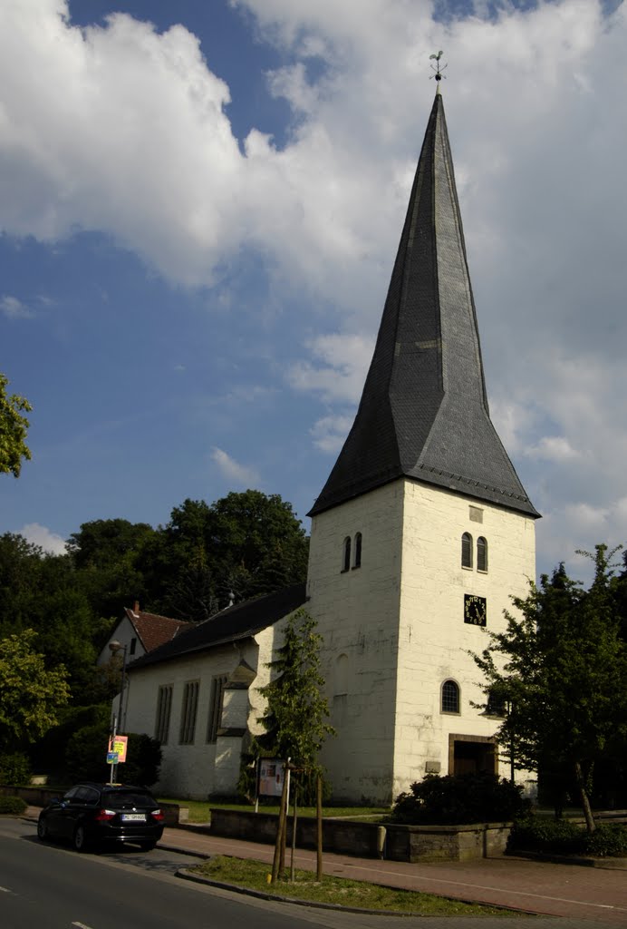 Porta Westfalica evang. luth. Kirche Hausberge by Uwe Gehring