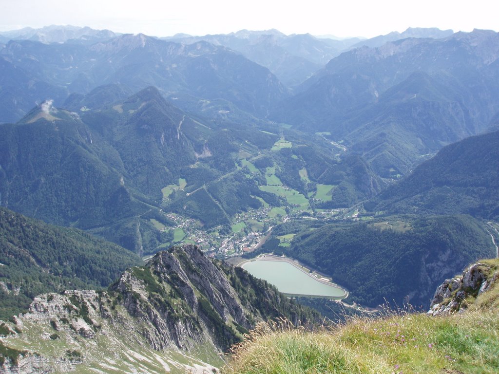 Blick auf Hieflau vom Tamischbachturm by fightclub76