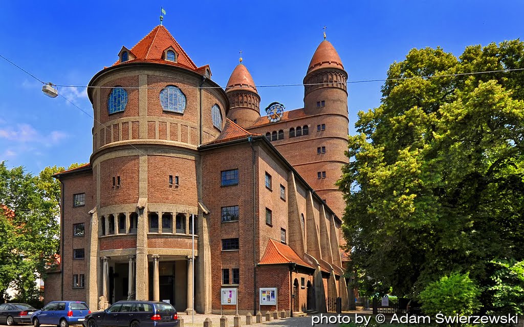 Pauluskirche - vorderseite, Ulm / Saint Paulus - front, Ulm by Adam Swierzewski