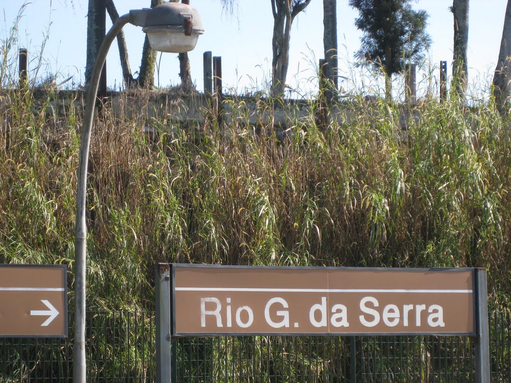 PLACA - RIO GRANDE DA SERRA / 2.011 by SIDNEIA