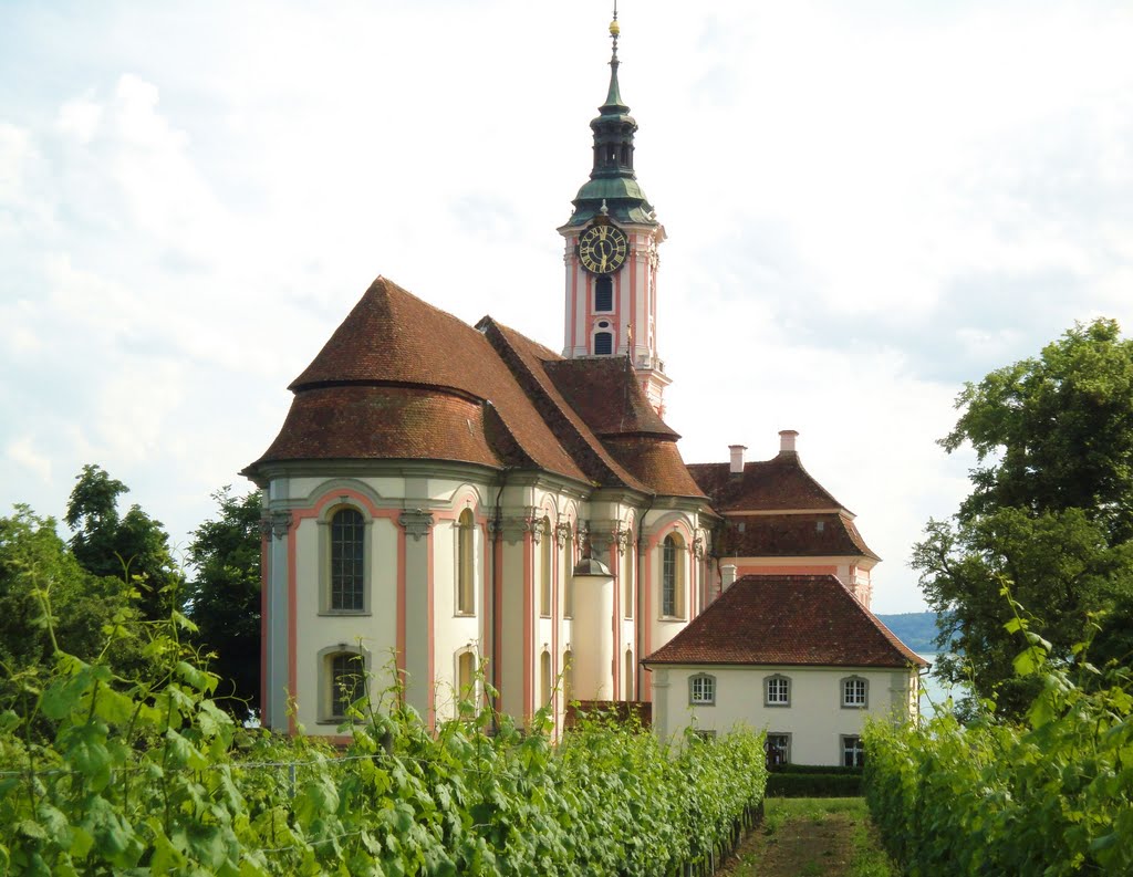 Wallfahrtskirche Birnau- von hinten by bayernengel ( i ♥ panoramio - no views)