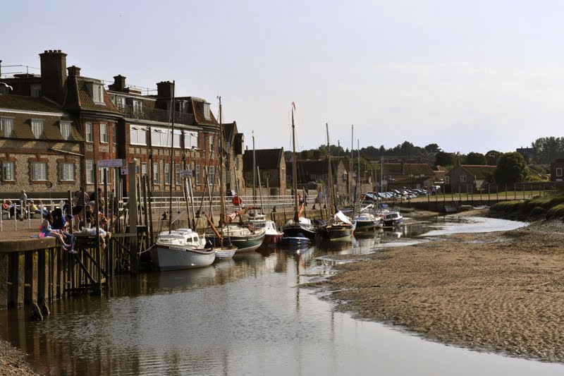 Blakeney Quay - Norfolk. by John Goodwin.