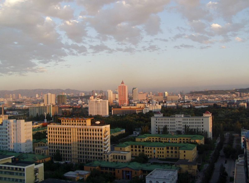 Xinjiang Medical University(View from faculity Department) by Hassan Niazi