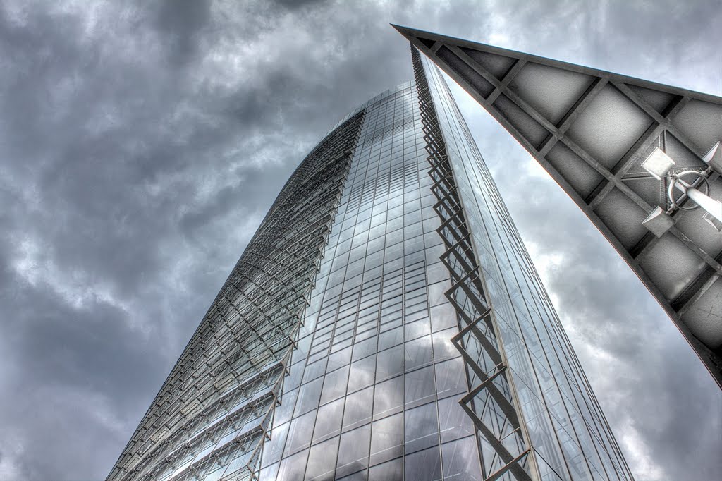 Posttower in Bonn by Hermann-Josef Ammel