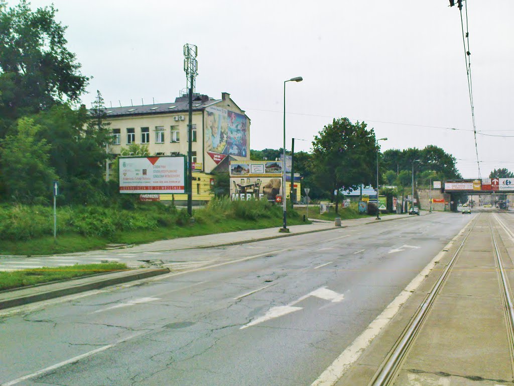 Kraków - Wielicka street by wuhazet