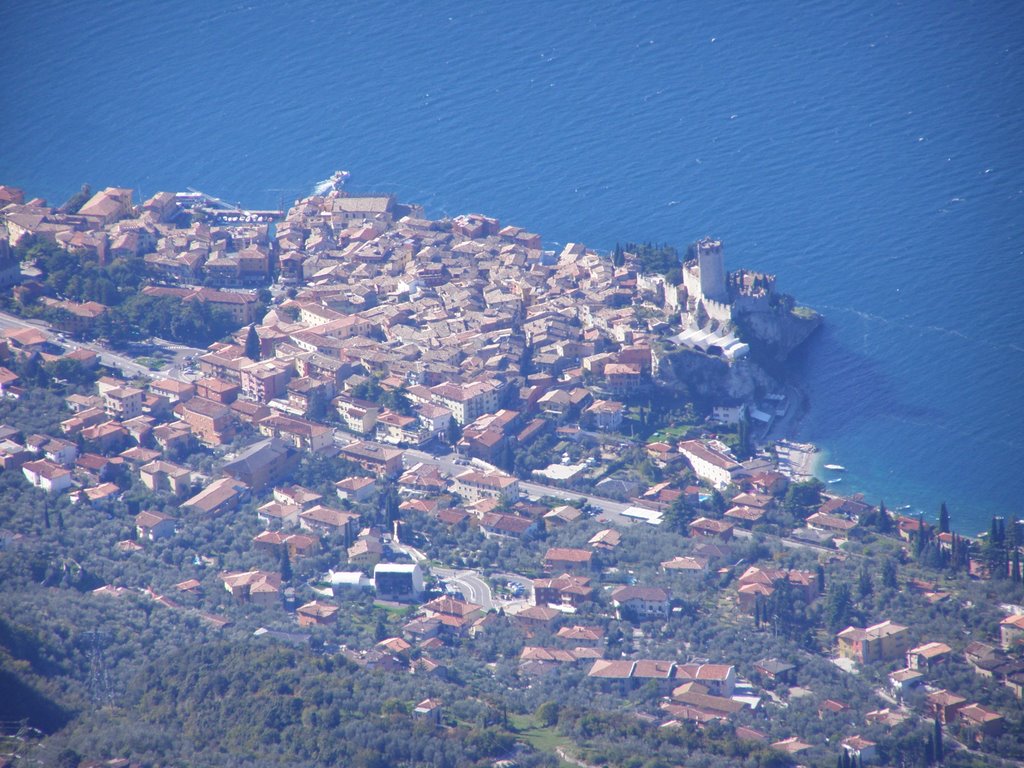 Malcesine a Mte Baldo-ról by blazso