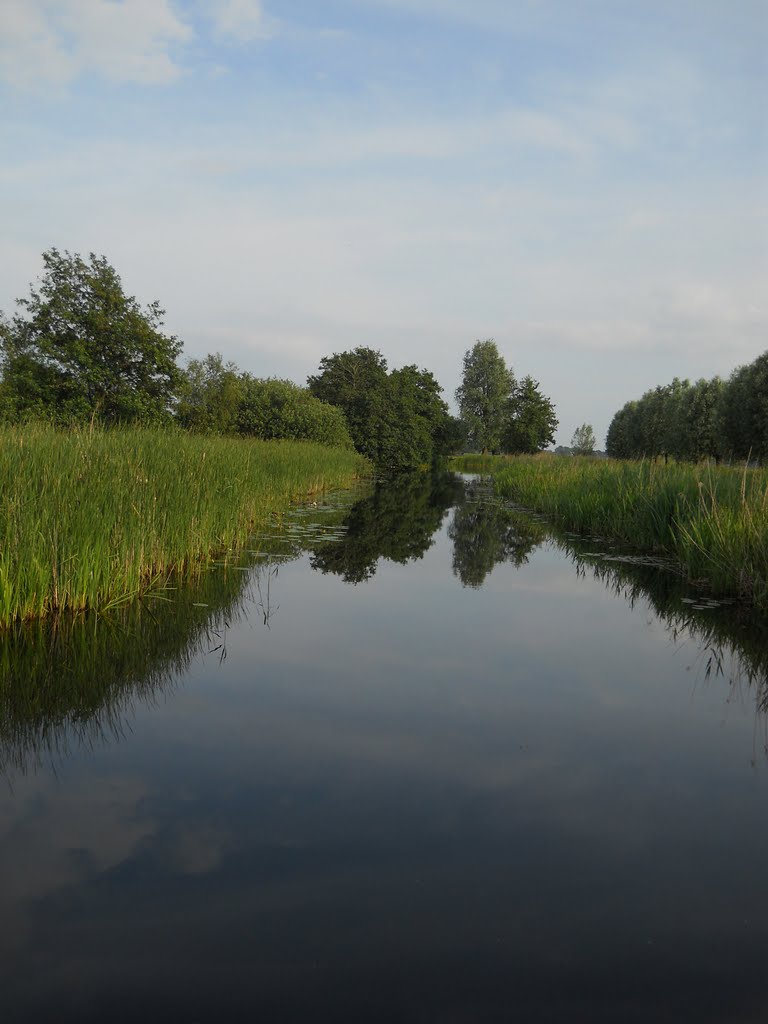 Sloot van draai brug veenwoudsterwal by Rick Elzinga