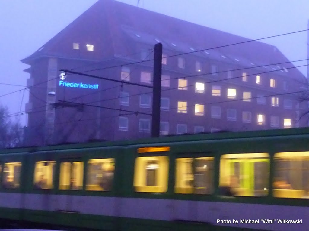 Friederikenstift with Stadtbahn by Michael witkowski