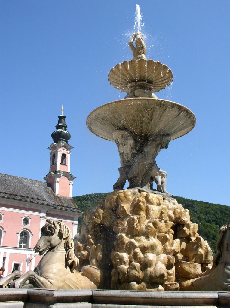 Salzburg, Fountain by JustforFun