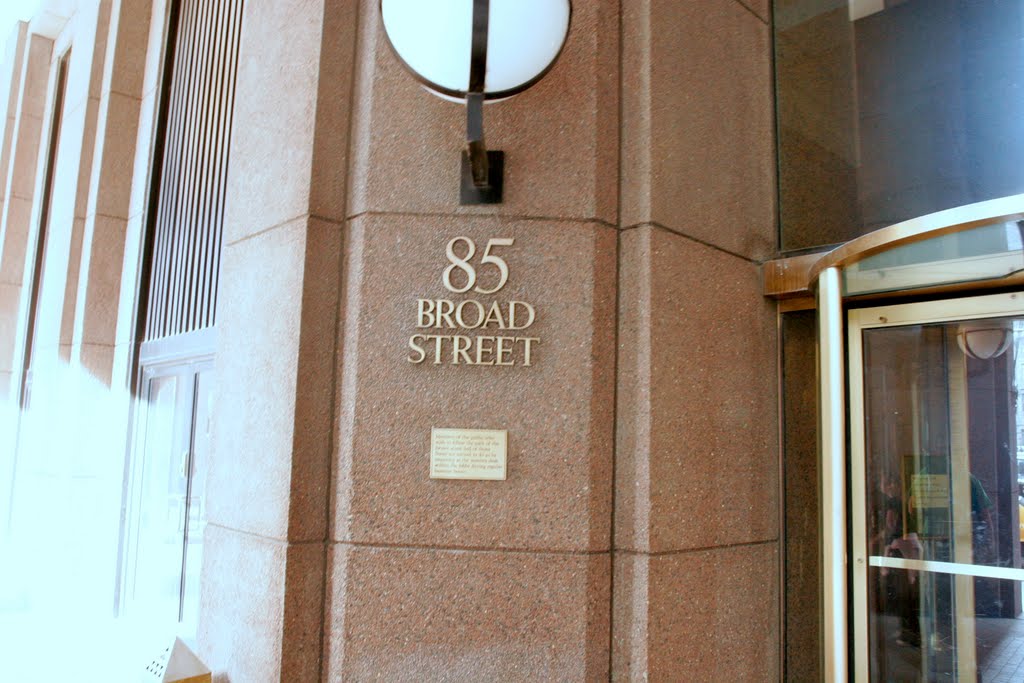 85 BROAD STREET by puch2