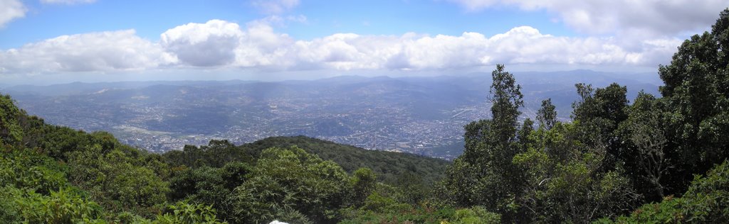 La ciudad de Caracas desde el Ávila by Benicio Galavis