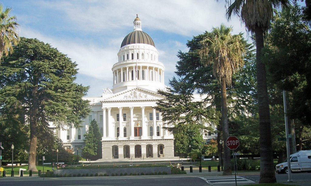 Sacramento State Capitol Building (circa 1874) by baker7598