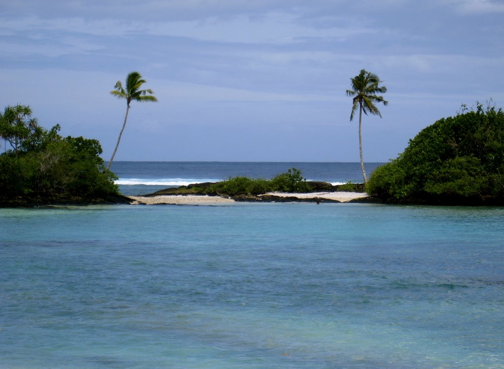 Matareva Beach, Upolu, Samoa by Annie H.