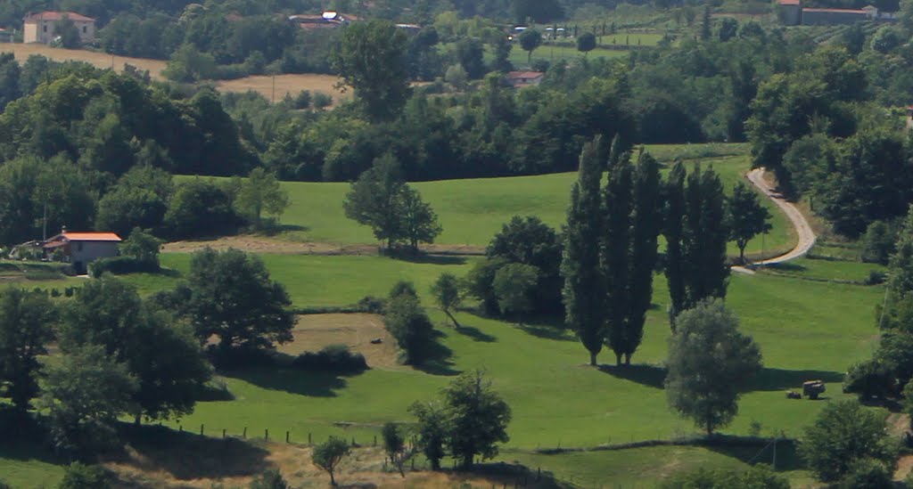 Valley from Castiglione di Garfagnana - Italy by bevoarchitect