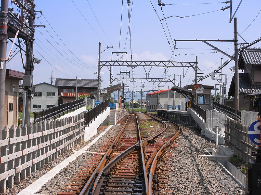 近鉄養老線　東赤坂駅 by santa_dx